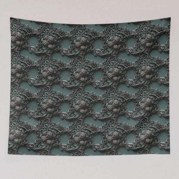 Item preview, ORNATE SILVER AND GREEN V3 designed and sold by NAG5089A.