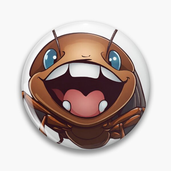 Item preview, cockroach, smiling cockroach, worm, disinfestation, rodent control, designed and sold by LYDIA0304.