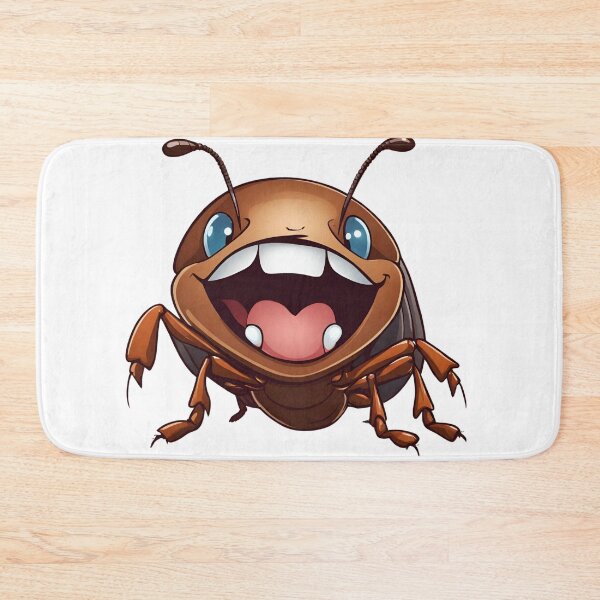 Item preview, cockroach, smiling cockroach, worm, disinfestation, rodent control, designed and sold by LYDIA0304.