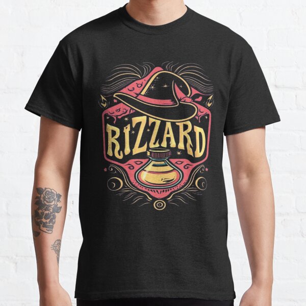 Vista previa del artículo con la obra «Rizzard, por Quantum Rizzics y Rizzology», diseñado y vendido por Yourube.