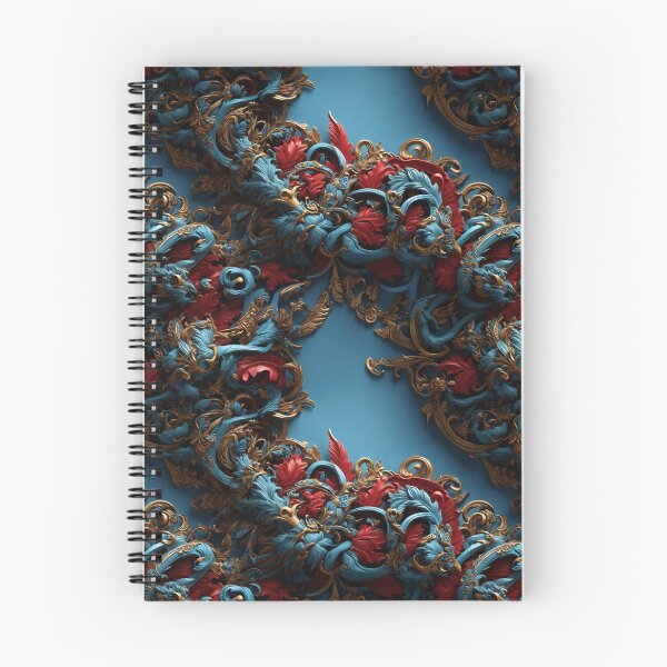 Item preview, ORNATE BLUE RED AND GOLD V2 designed and sold by NAG5089A.