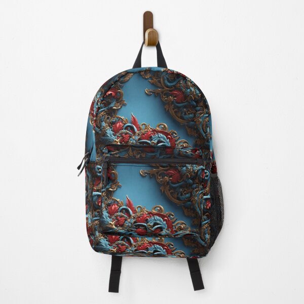 Item preview, ORNATE BLUE RED AND GOLD V2 designed and sold by NAG5089A.