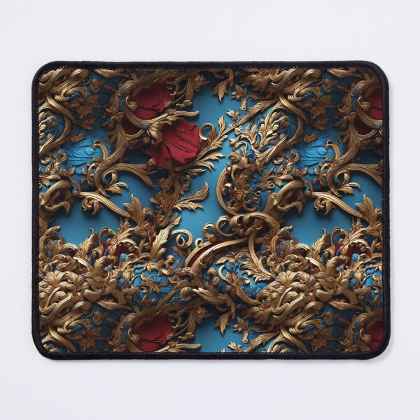 Item preview, ORNATE BLUE RED AND GOLD designed and sold by NAG5089A.