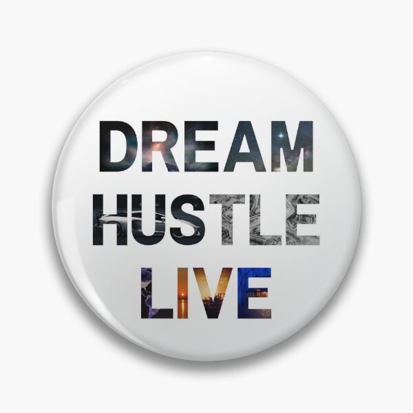 Aperçu de l'œuvre Dream Hustle Vivre la vie créée et vendue par Afterzanner.
