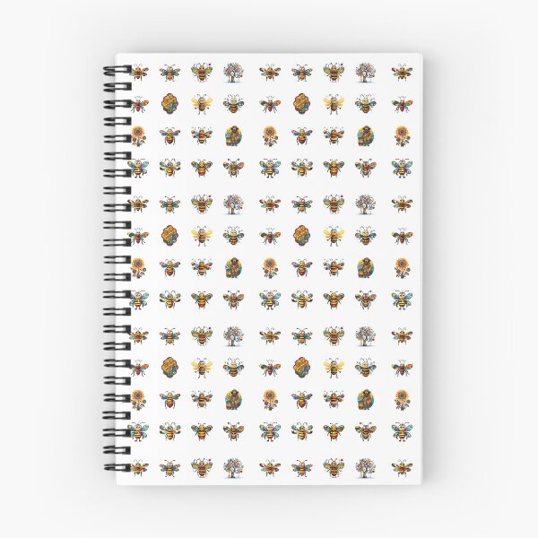 Item preview, bees - sticker bundle, stickers - 16 pieces designed and sold by sabantha.