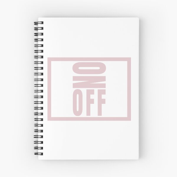 Item preview, ON OFF Pink Modern Fasion for Nerd's designed and sold by RSRS Shop.