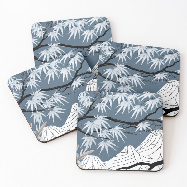 Item preview, Japanese Snowy Mountains designed and sold by MiroK98.