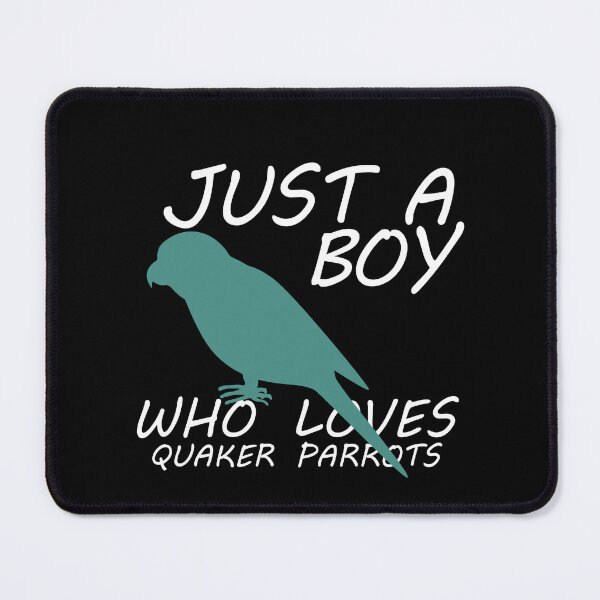 Item preview, just a boy who loves quaker parrots designed and sold by Ouzgane.