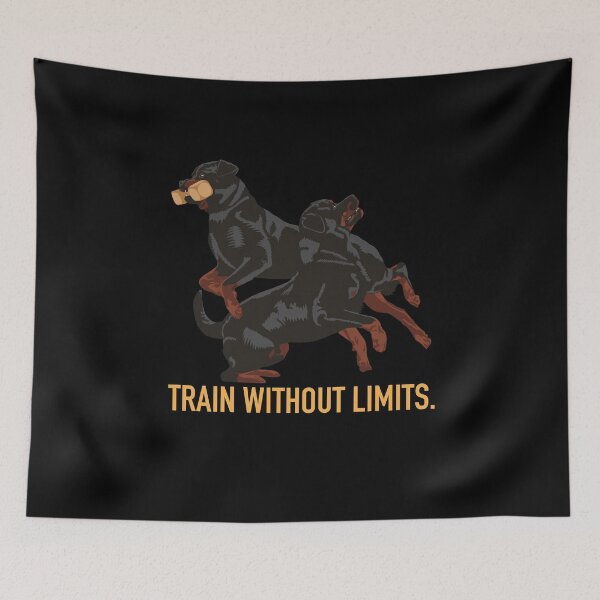 Item preview, Train Without Limits Rottweiler  designed and sold by Liv  Oaxaca.