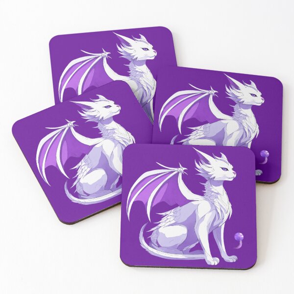 Item preview, The Fantastic White Dragon cat designed and sold by Unlimited-Store.