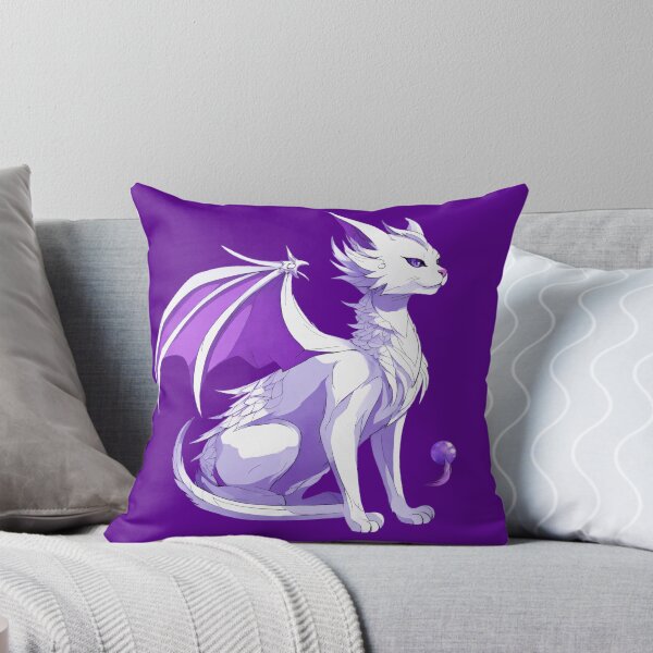 Item preview, The Fantastic White Dragon cat designed and sold by Unlimited-Store.
