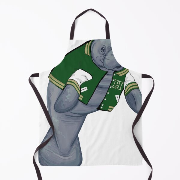 Item preview, Manatee wearing a letterman jacket designed and sold by Action-Princess.