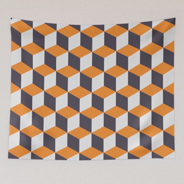 Item preview, Modernist Cubik Print v3 designed and sold by Decorera.