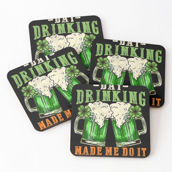 Item preview, Day drinking made me do it I Funny St. Patrick's Day designed and sold by BalladOfZeus.
