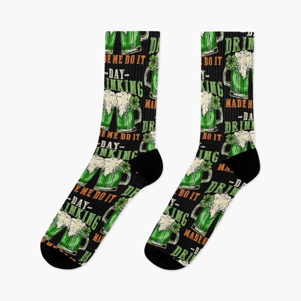 Item preview, Day drinking made me do it I Funny St. Patrick's Day designed and sold by BalladOfZeus.