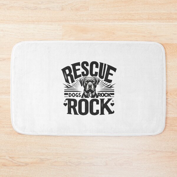 Item preview, Rescue Dogs Rock designed and sold by creativechaster.