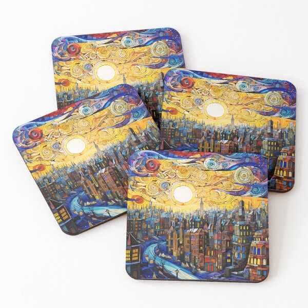 Item preview, Winter Night. City.  designed and sold by Ekalininart.