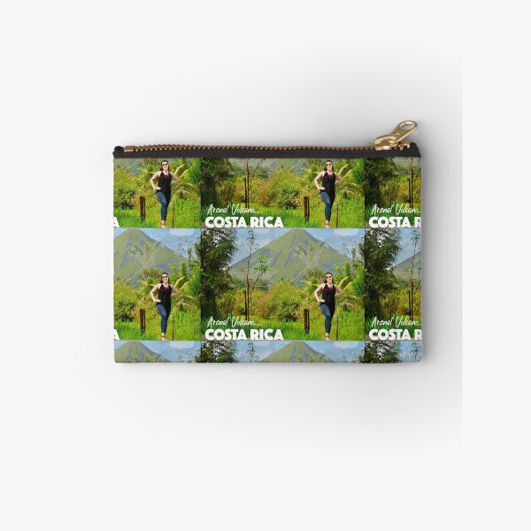 Item preview, Arenal Volcano Costa Rica girl young illustration designed and sold by J.P Graphic Studio.