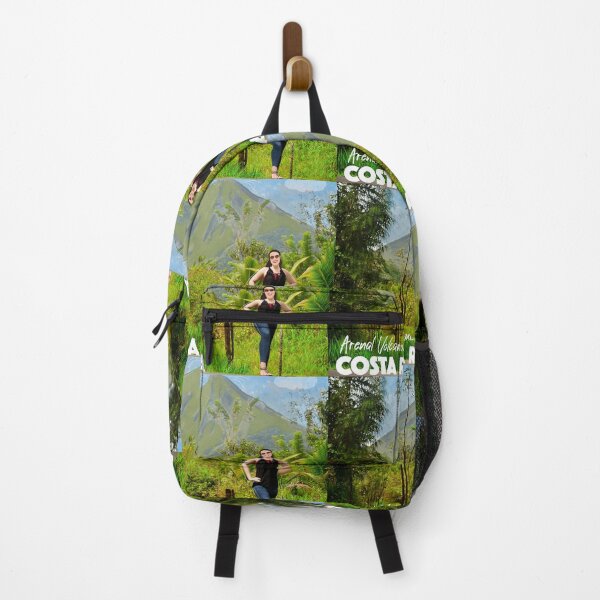 Item preview, Arenal Volcano Costa Rica girl young illustration designed and sold by J.P Graphic Studio.