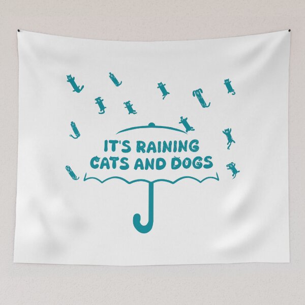 Item preview, It's raining cats and dogs designed and sold by taylustra.