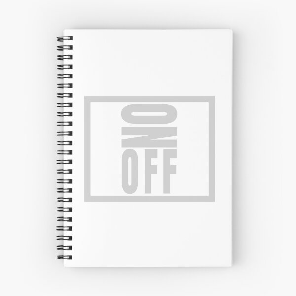 Item preview, ON OFF Grey Modern Fasion for Nerd's designed and sold by RSRS Shop.