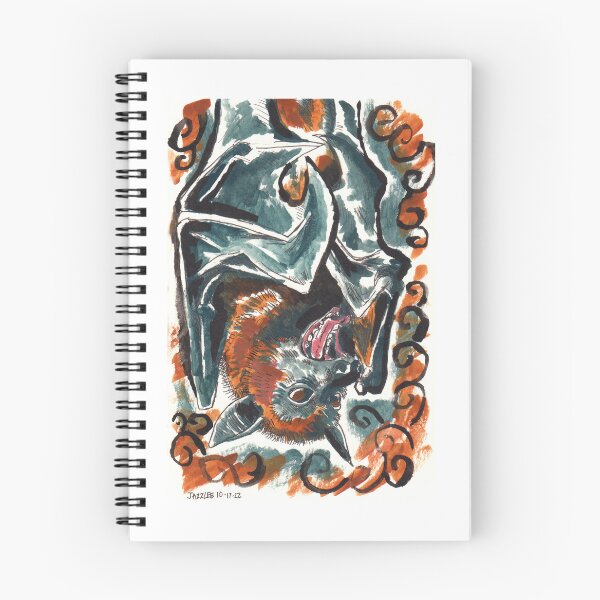 Item preview, Flying Fox Bat Painting designed and sold by skybluekitty.