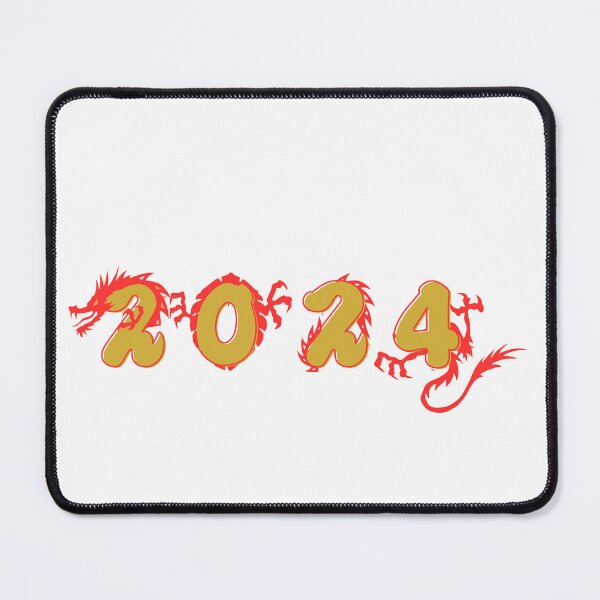 Item preview, Yellow Red L Dragon Happy New Year 2024 Great gift for everyone designed and sold by MysteriousBazar.