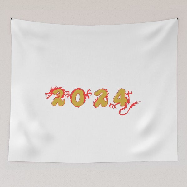 Item preview, Yellow Red L  Dragon Happy New Year 2024 Great gift for everyone designed and sold by MysteriousBazar.