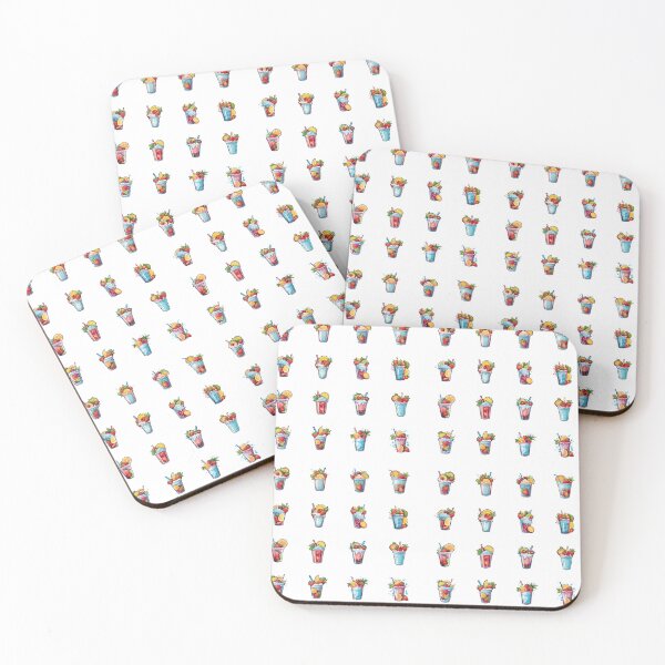 Item preview, fruit shakes - sticker bundle, stickers - 16 pieces designed and sold by sabantha.