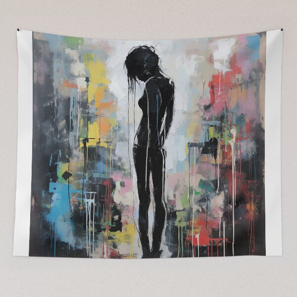 Item preview, Woman Among Colors designed and sold by mr-wolf-79.