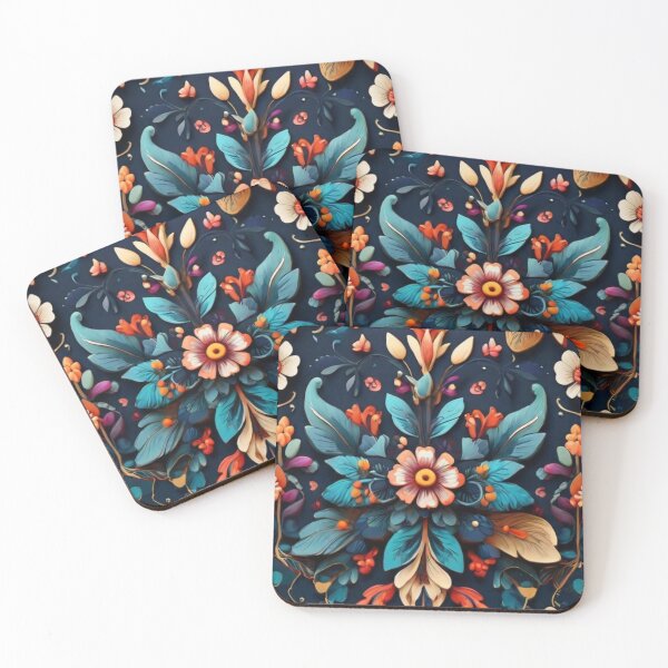 Item preview, Boho Floral Decorative Pattern 2024 designed and sold by Mobile Cases Store.
