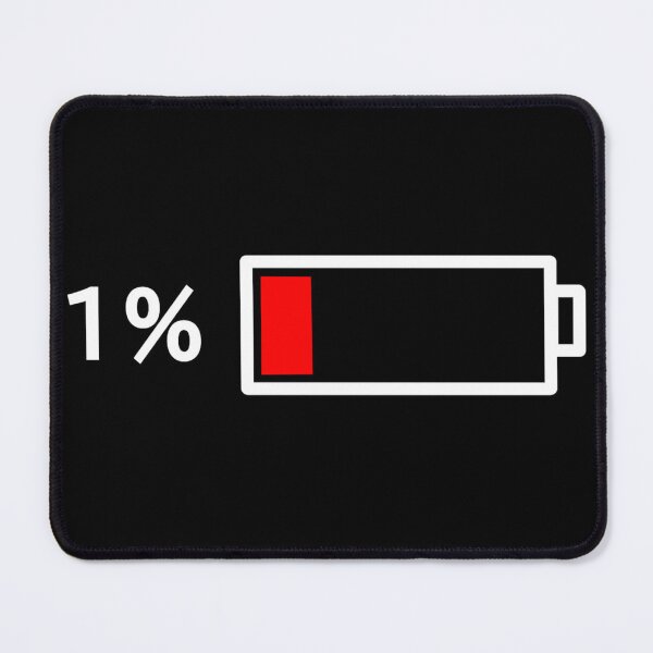 Item preview, Depleted Battery on Black designed and sold by Mothrrr.