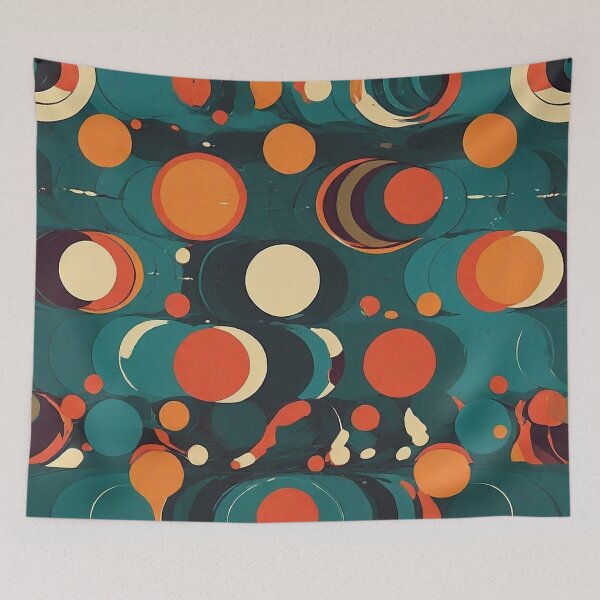 Item preview, Reviving the Round: Nod to Retro Circles designed and sold by Daniel S.