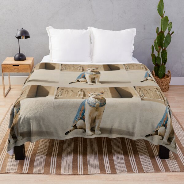 Item preview, Egyptian Sphinx Kitty - Purr-fectly Royal Feline in Ancient Attire designed and sold by petsfromweb.