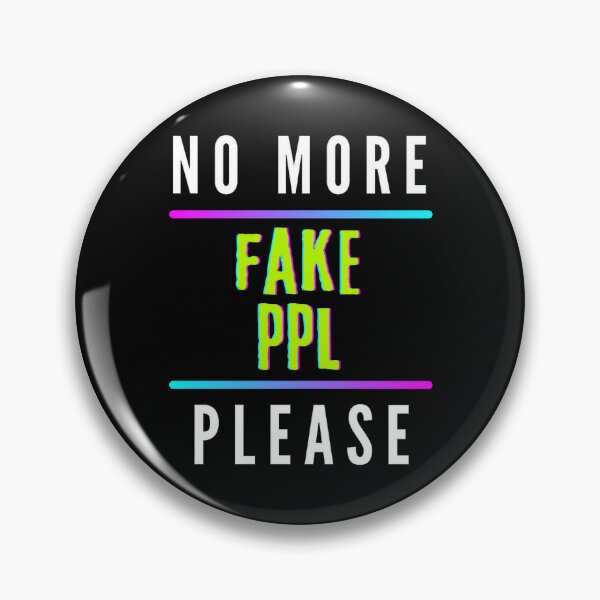 Item preview, No More Fake Ppl Please designed and sold by AImonk.
