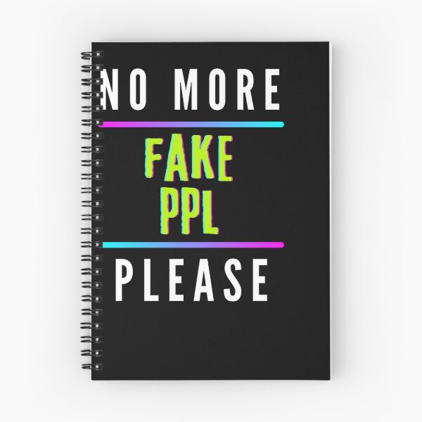 Item preview, No More Fake Ppl Please designed and sold by AImonk.