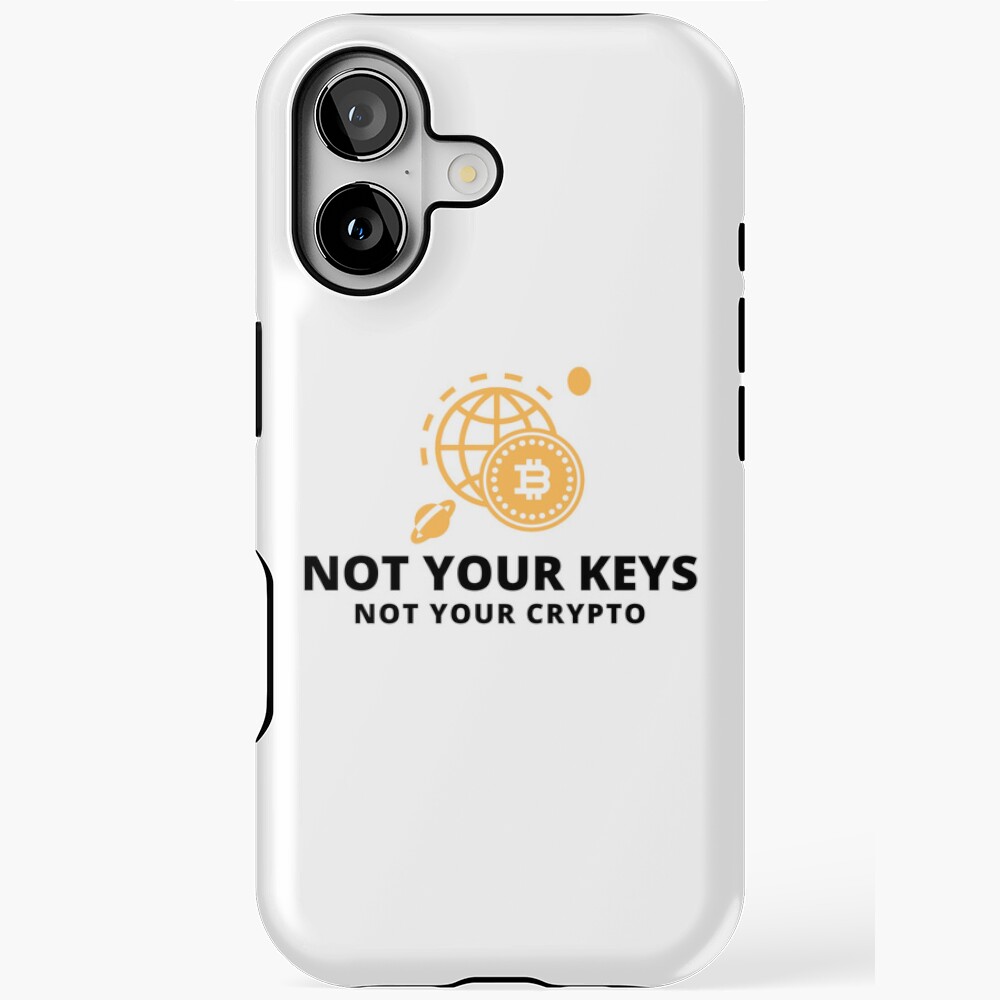 Not Your Keys Not your Crypto Bitcoin Logo Security
