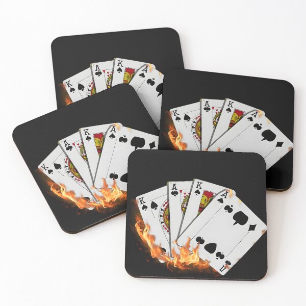 Item preview, Flaming cards designed and sold by CozyDots.