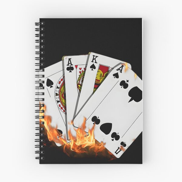 Item preview, Flaming cards designed and sold by CozyDots.