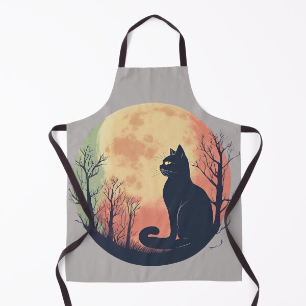 Item preview, Cat Under The Moon designed and sold by NERO gOVEDI.