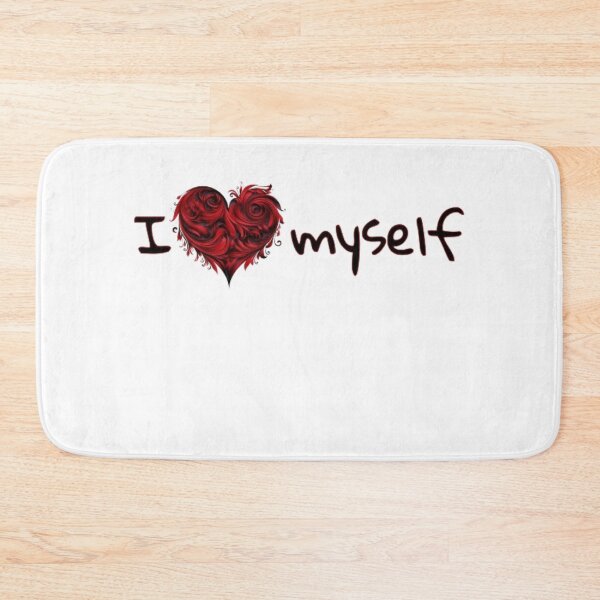 Item preview, I Love Myself, man, woman, disposition, mood, quote, typography. designed and sold by 2012DreamVision.