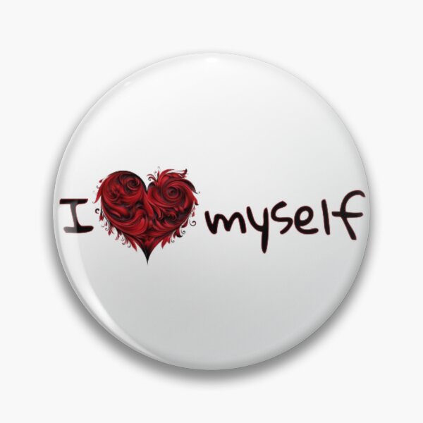 Item preview, I Love Myself, man, woman, disposition, mood, quote, typography. designed and sold by 2012DreamVision.