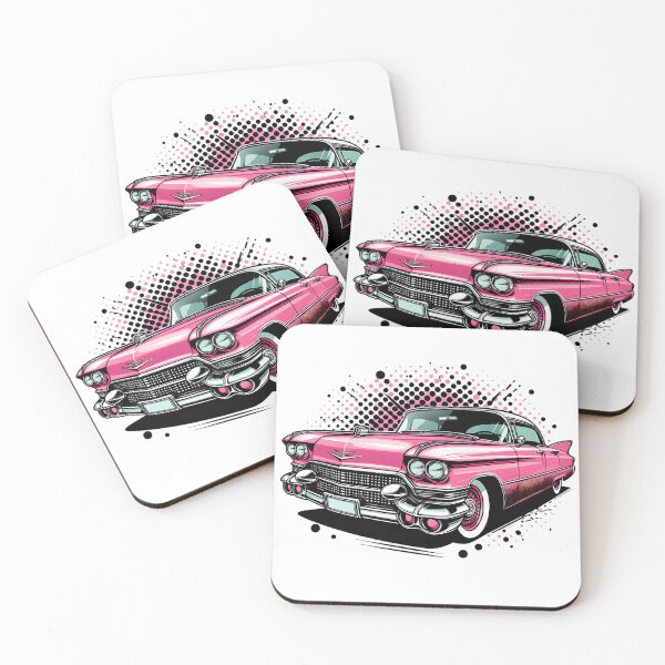 Artikelvorschau, Rosa Cadillac entworfen und verkauft von CogniCraft.