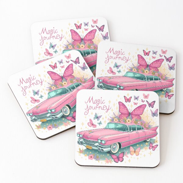 Item preview, Pink cadillac magic journey designed and sold by CogniCraft.