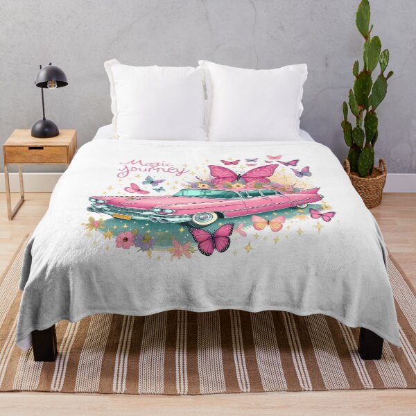 Item preview, Pink cadillac magic journey designed and sold by CogniCraft.