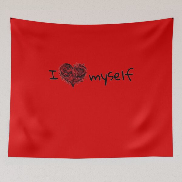 Item preview, I Love Myself, man, woman, disposition, mood, quote, typography. designed and sold by 2012DreamVision.