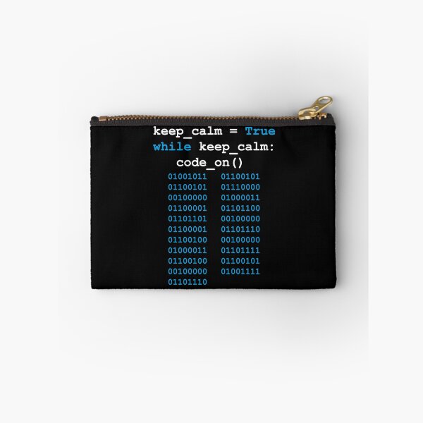 Item preview, Keep Calm and Code On 2 white designed and sold by AlCamillo.