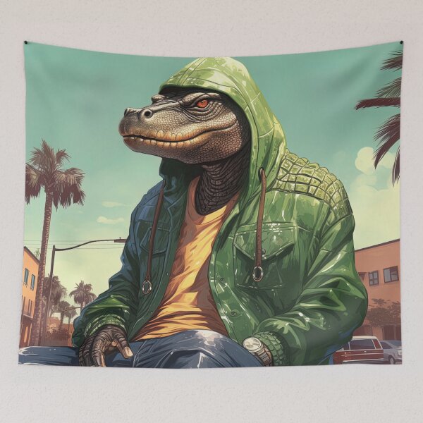 Item preview, Crocodile | Hip Hop style designed and sold by ComicsFactory.