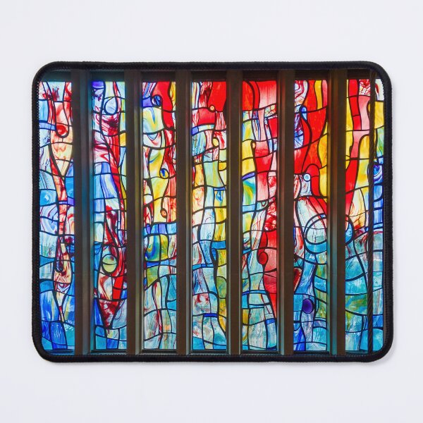 Item preview, Stained Glass Windows inside the Lantern Tower of Blackburn Cathedral designed and sold by Shafiq Khan.