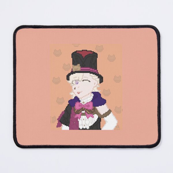 Item preview, Lyney with Background Pixel Art designed and sold by CamelCorruption.
